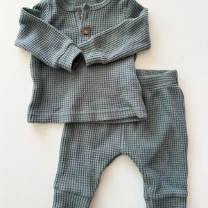 Carters Waffle Knit Baby Set